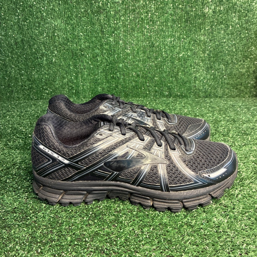 Brooks Adrenaline GTS 17 Stability Cushioned Running Shoes Black Womens Size 9.5